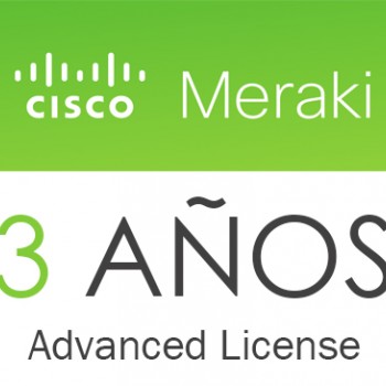 LIC-MX65-SEC-3YR Licencia y Soporte Cisco Meraki MX65 Advanced Security 3 Años 