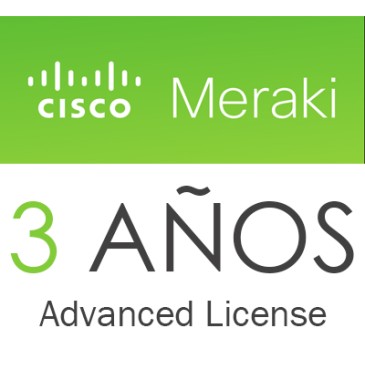 LIC-MX65W-SEC-3YR Licencia y Soporte Cisco Meraki MX65W Advanced Security 3 Años 