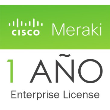 LIC-MX64-ENT-1YR Licencia y Soporte Cisco Meraki MX64 Enterprise 1año 