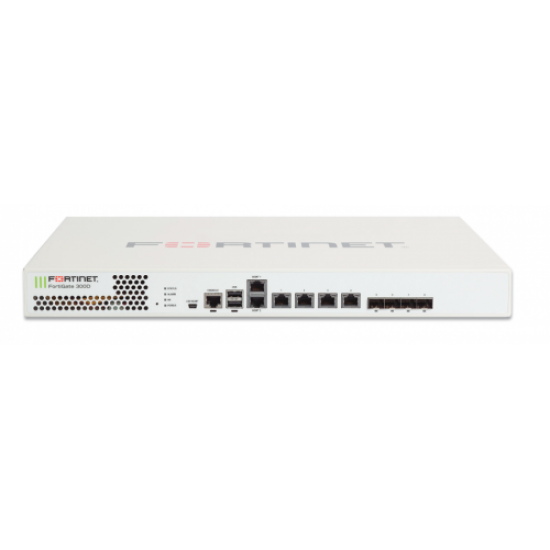 FORTINET FG-300D FORTIGATE-300D BUNDLE EQUIPO CON UN AÑO DE LICENCIA 8X5 UTM