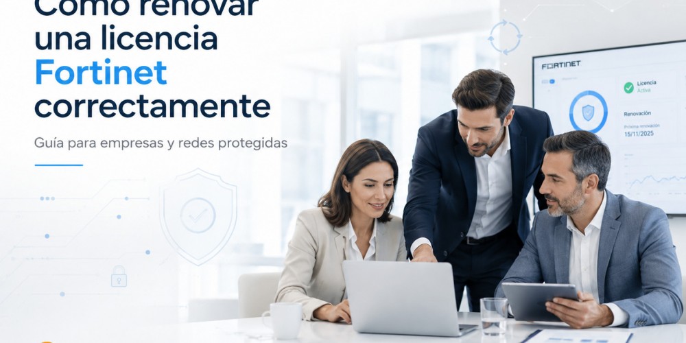 Cómo renovar una licencia Fortinet correctamente: guía para empresas