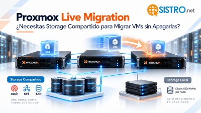 Proxmox Live Migration: ¿Necesitas Storage Compartido para Migrar VMs sin Apagarlas?
