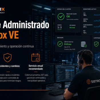 Soporte Administrado Proxmox VE