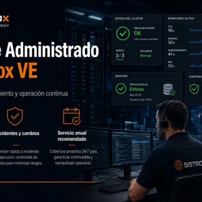 Soporte Administrado Proxmox VE Soporte Administrado Proxmox VE