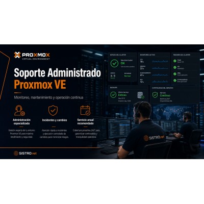 Soporte Administrado Proxmox VE