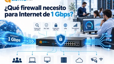 Tengo Internet de 1 Gbps: ¿qué firewall necesito y por qué uno de “1 Gbps” puede no ser suficiente?