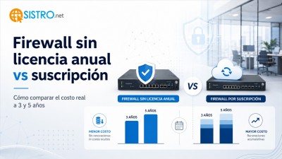 Firewall sin licencia anual vs suscripción: cómo comparar el costo real a 3 y 5 años