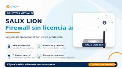 Salix Lion: firewall sin licencia anual, ¿cuándo conviene para una empresa?