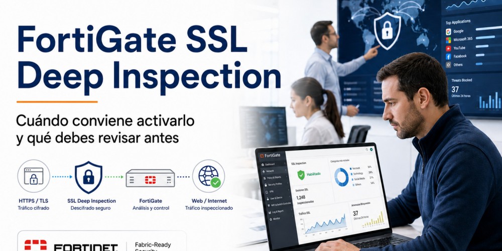 FortiGate SSL Deep Inspection: cuándo conviene activarlo y por qué puede afectar navegación y rendimiento