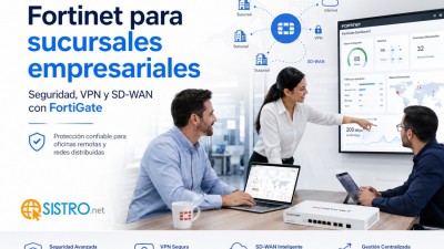 Fortinet para sucursales empresariales: seguridad, VPN y SD-WAN con FortiGate
