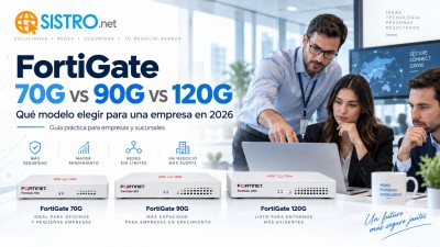 FortiGate 70G vs 90G vs 120G: qué modelo elegir para una empresa en 2026
