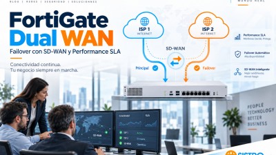 FortiGate Dual WAN: cómo diseñar failover con SD-WAN y Performance SLA sin esperar a que Internet se caiga