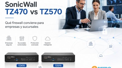 SonicWall TZ470 vs TZ570: qué firewall conviene para empresas y sucursales