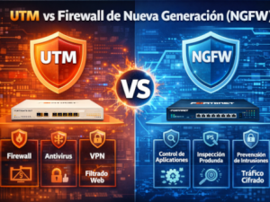 Diferencia entre UTM y firewall de nueva generación