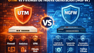 Diferencia entre UTM y firewall de nueva generación