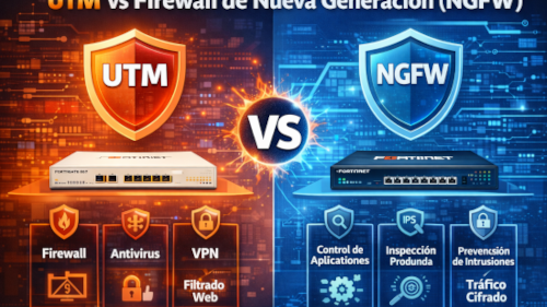 Diferencia entre UTM y firewall de nueva generación