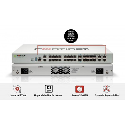 FortiGate 100F Firewall + Licencia UTP 5 Años