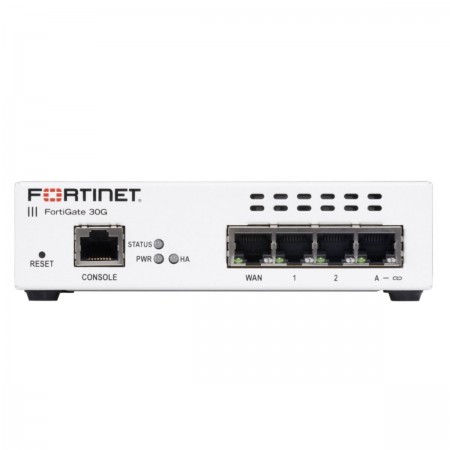 Fortinet FortiGate 30G Firewall con Enterprise Protection Bundle 1 Año (FG-30G-BDL-809-12)