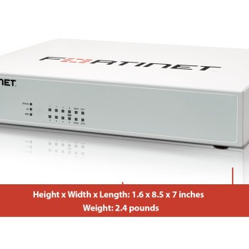 Fortinet FortiGate  Firewall con Enterprise Protection Bundle 1 Año (FG-80F-BDL-809-12)
