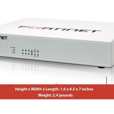 Fortinet FortiGate Firewall con UTP Bundle 3 Años (FG-80F-BDL-950-36) Fortinet FortiGate Firewall con UTP Bundle 3 Años (FG-80F-BDL-950-36)