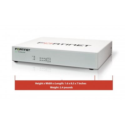 Fortinet FortiGate  Firewall con UTP Bundle 5 Años (FG-80F-BDL-950-60)