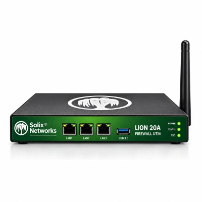 Firewall UTM Salix LION 20A | Hasta 20 Usuarios | Cero Licencias Anuales Firewall UTM Salix LION 20A | Hasta 20 Usuarios | Cero Licencias Anuales
